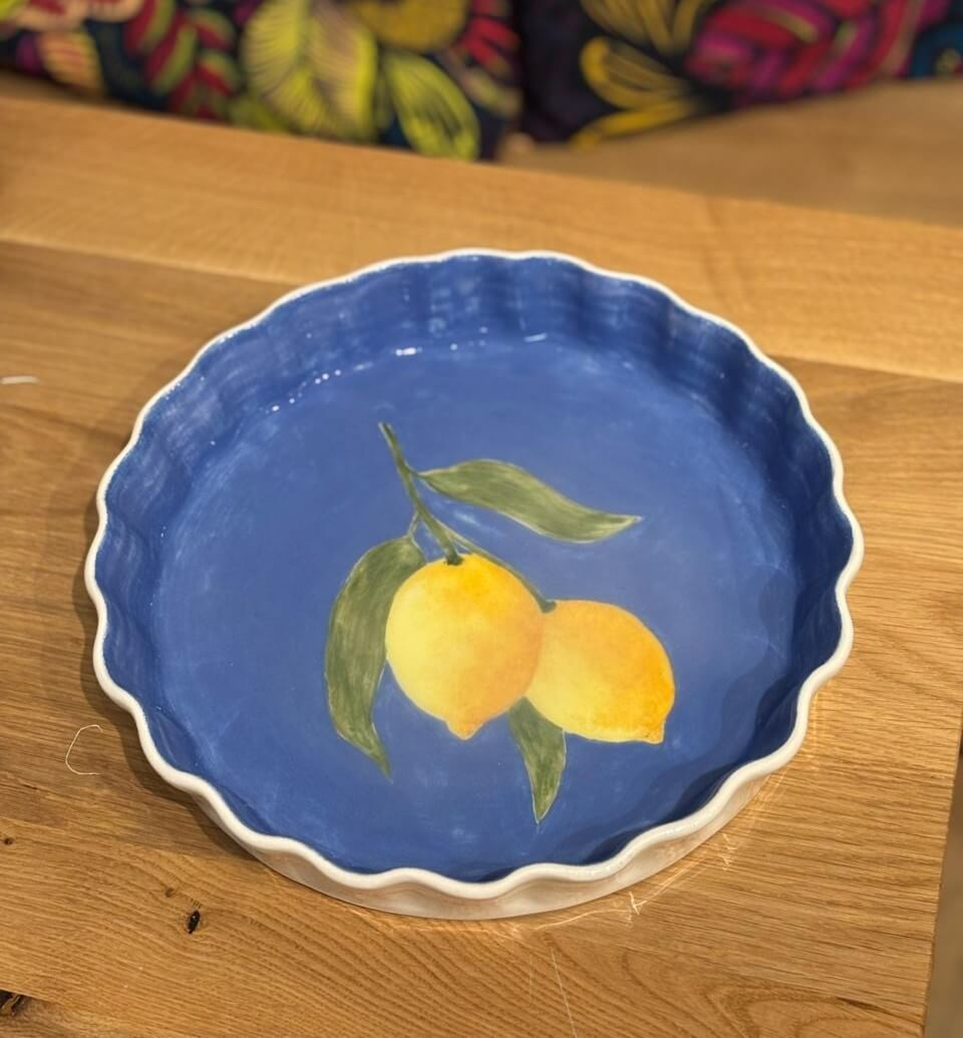 PLAT A TARTE BLEU